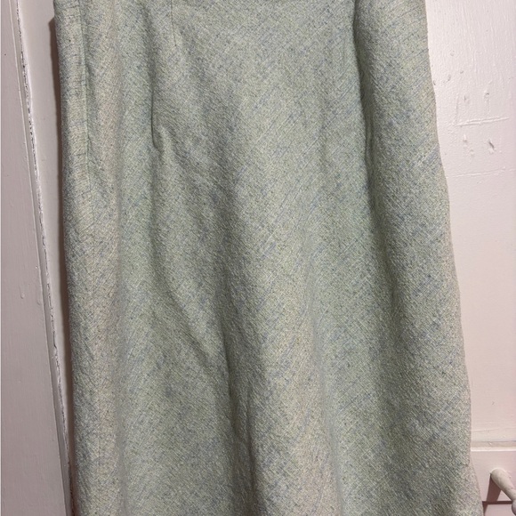 Kate Hill green tweed skirt size 12 see photos - Picture 2 of 5